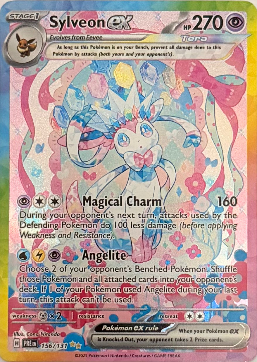 Pokemon Tcg Sylveon Ex 156/131