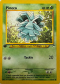 Pokemon Tcg Pineco 77/105 1st Edition