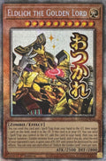 Yugioh! Eldlich The Golden Lord Ra05-en097 1st Edition Starlight