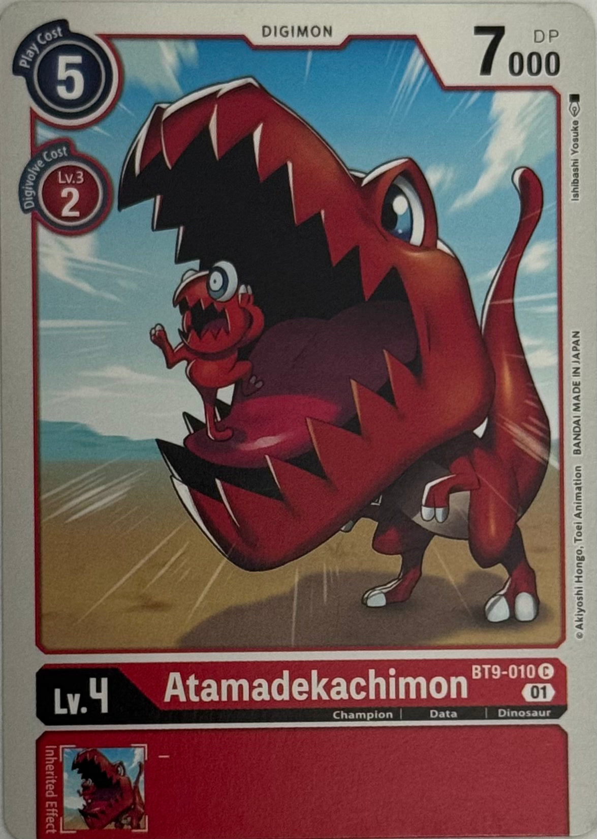 Digimon Tcg Atamadekachimon Bt9-010