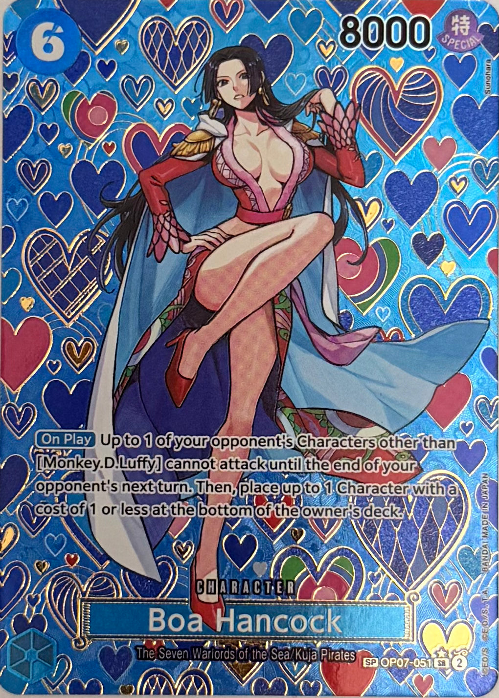 One Piece Tcg Boa Hancock Op07-051