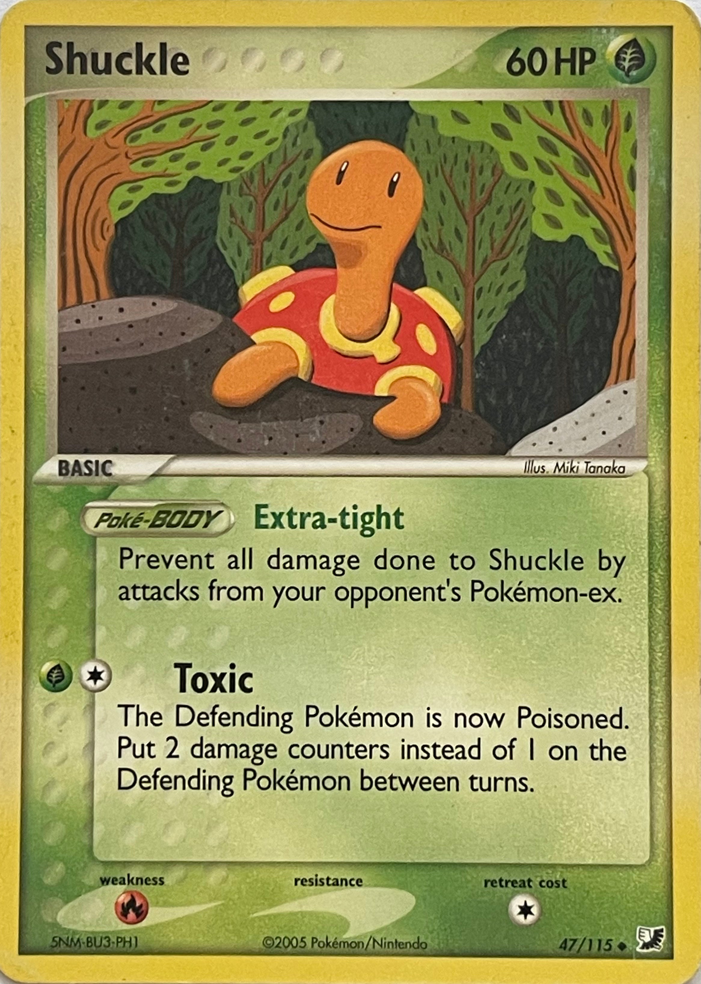 Pokemon Tcg Shuckle 47/115