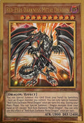 Yugioh! Red-Eyes Darkness Metal Dragon MGED-EN009 1st Edition Gold