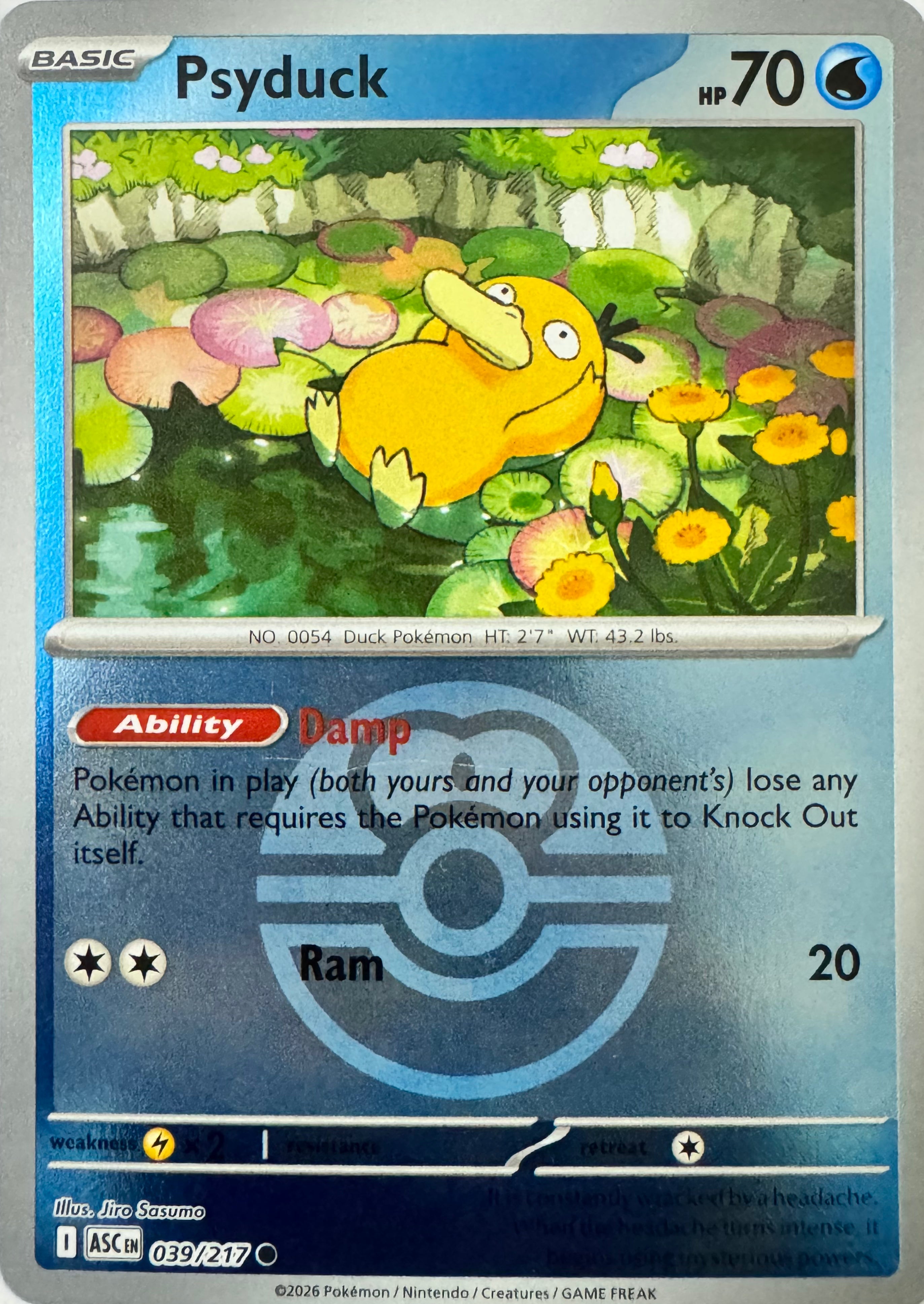 Pokemon Tcg Psyduck 039/217 (Love Ball)