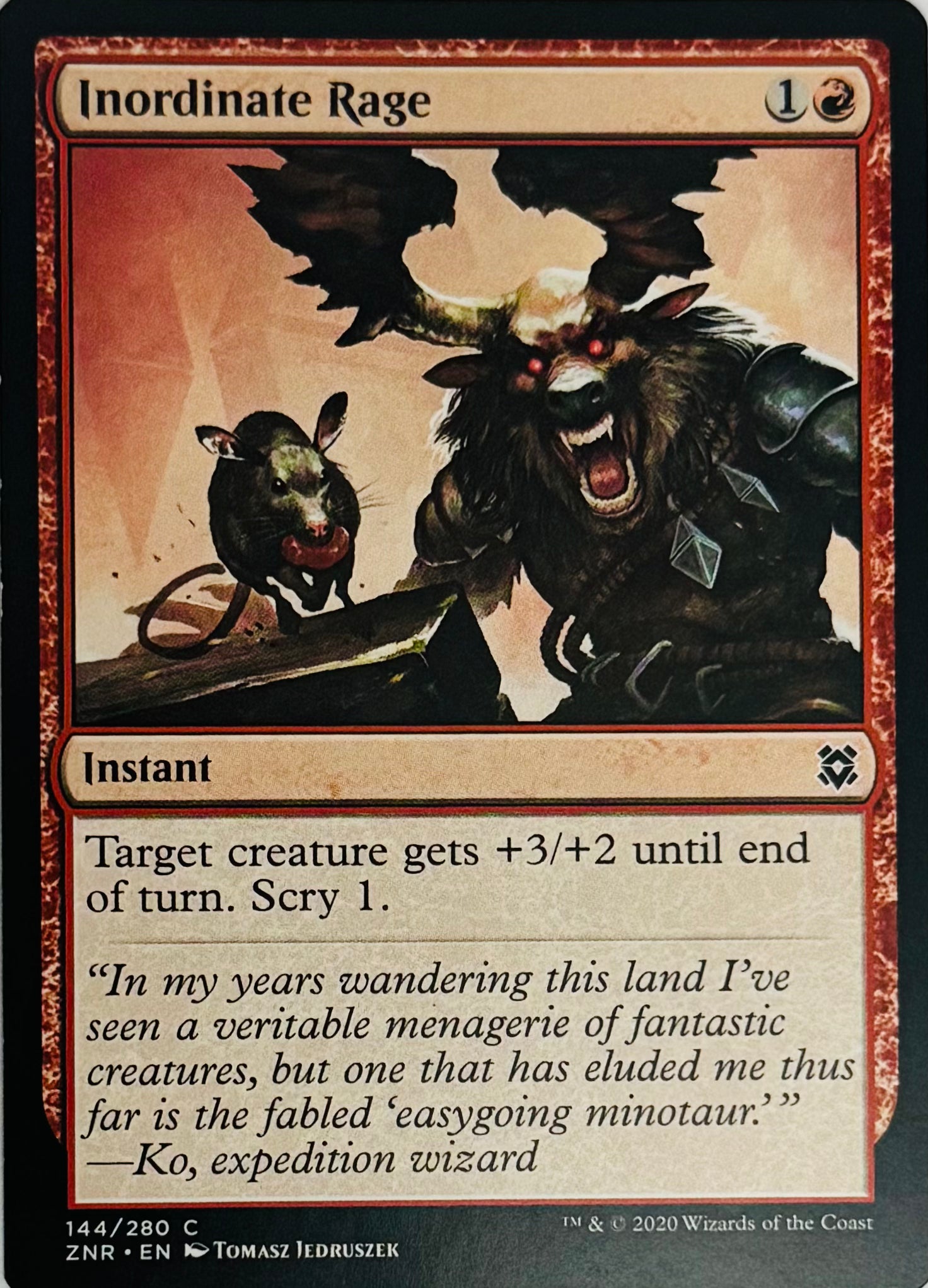 Magic Inordinate Rage 144/280