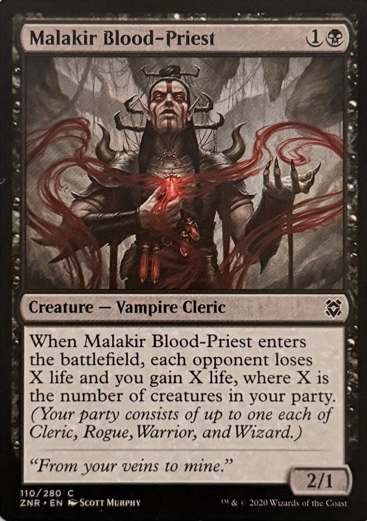 Magic Malakir Blood-Priest 110/280
