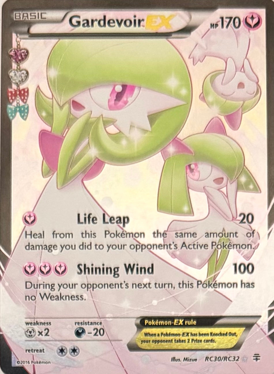 Pokemon Tcg Gardevoir Ex RC30/RC32