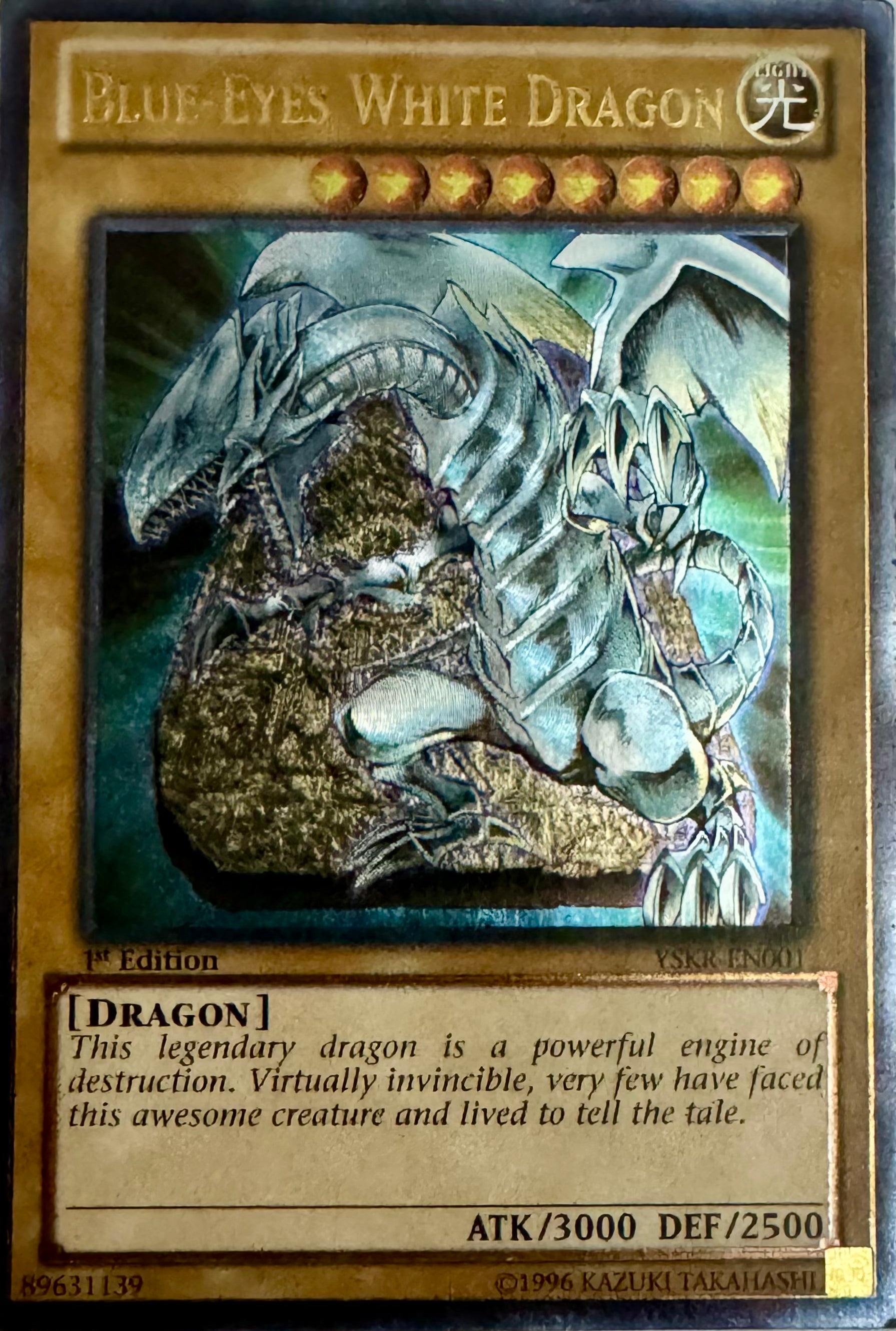 Yugioh Tcg Blue-eyes White Dragon YSKR-EN001 Ultimate Rare