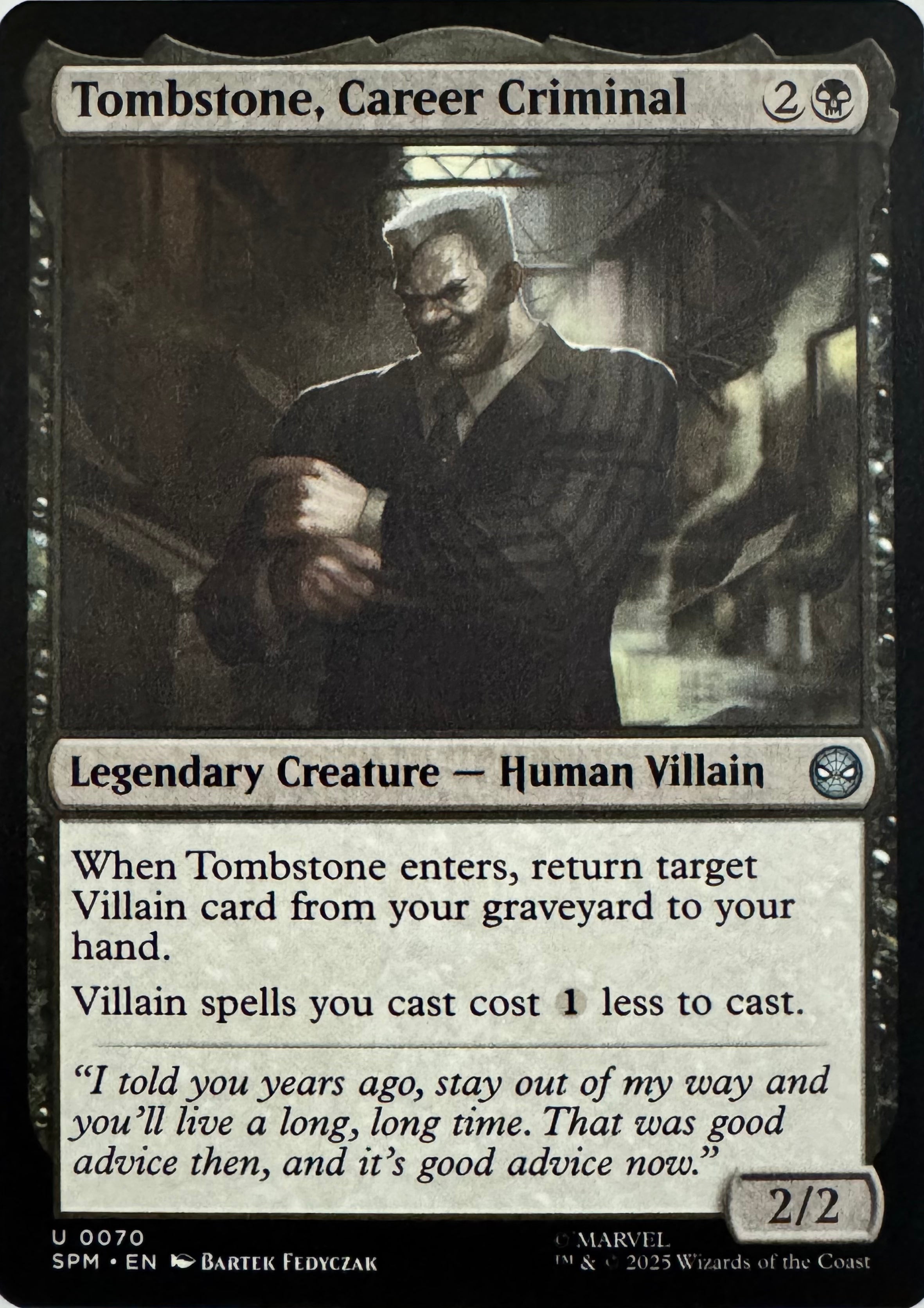 Magic Tombstone, Career Criminal 0070