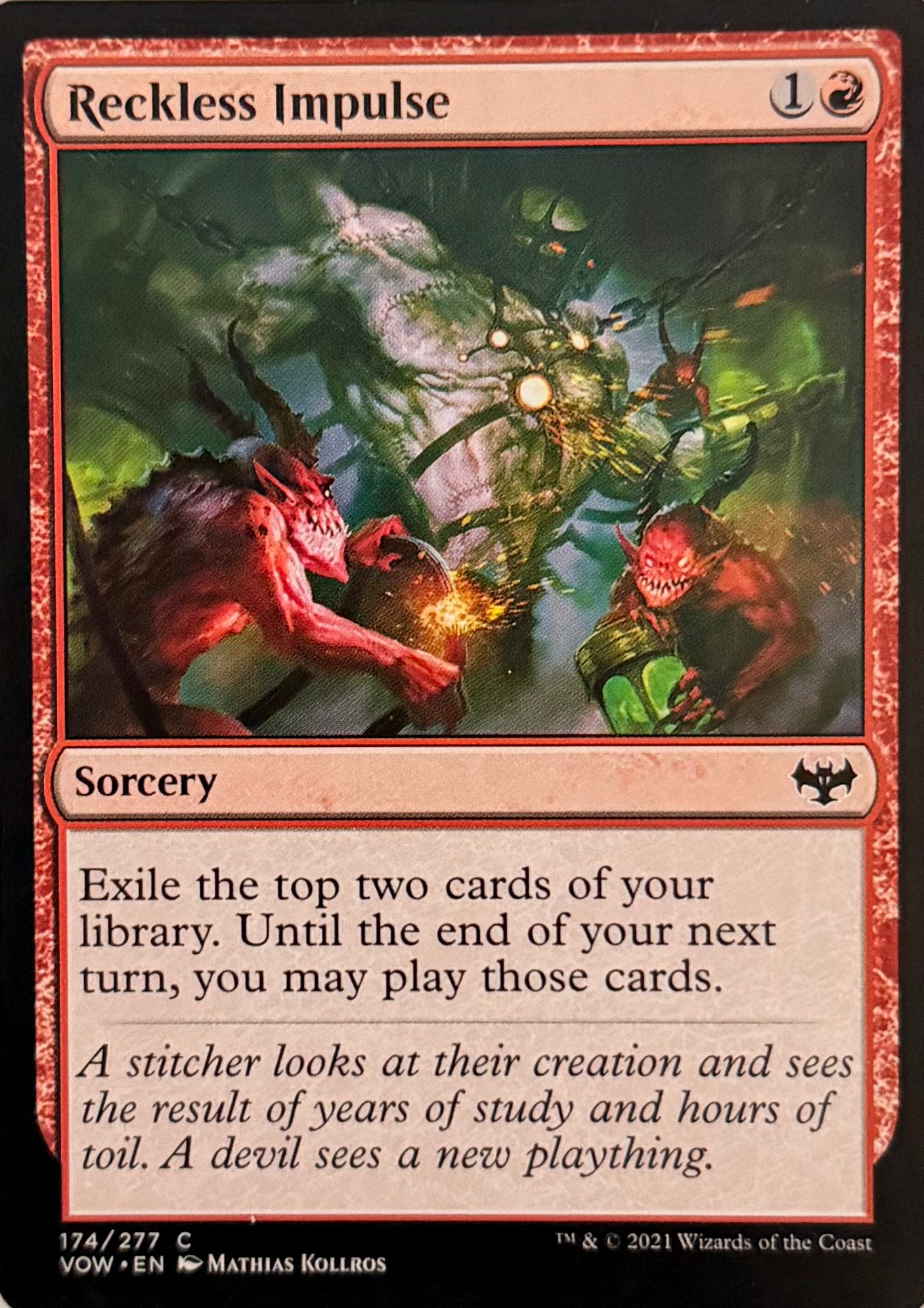 Magic Reckless Impulse 174/277