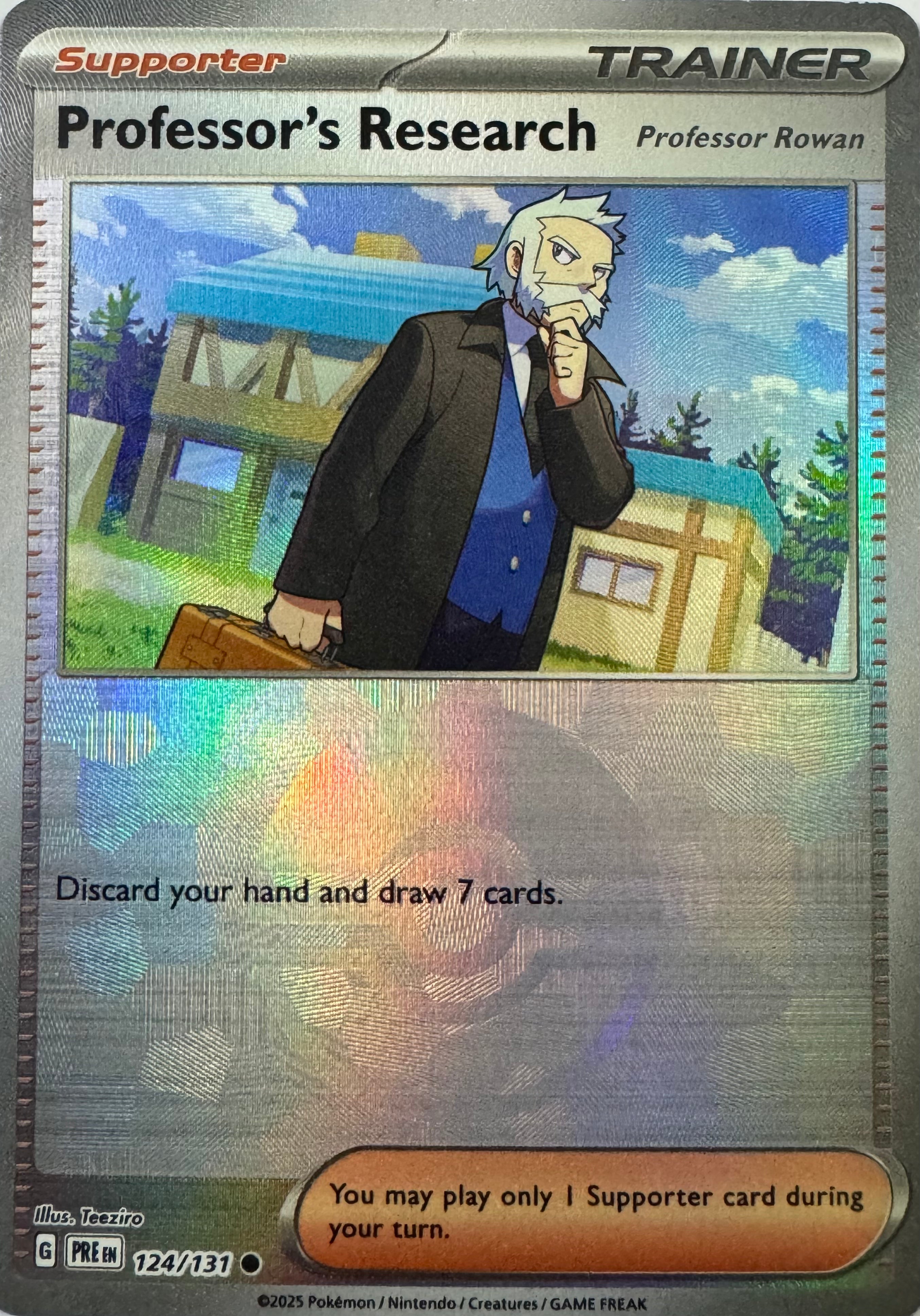Pokemon Tcg Professor’s Research 124/131 (Poke Ball)