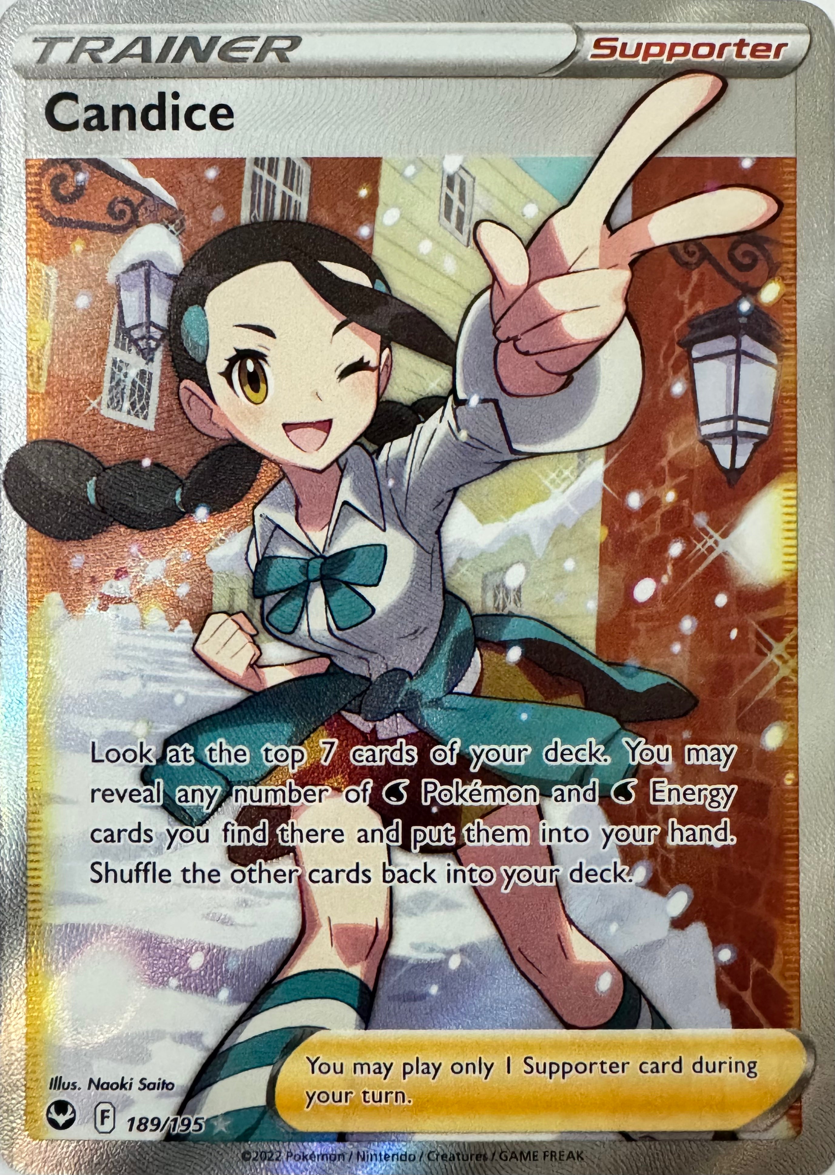 Pokemon Tcg Candice 189/195