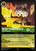 Disney Lorcana Webby Vanderquack 93/204 Borless