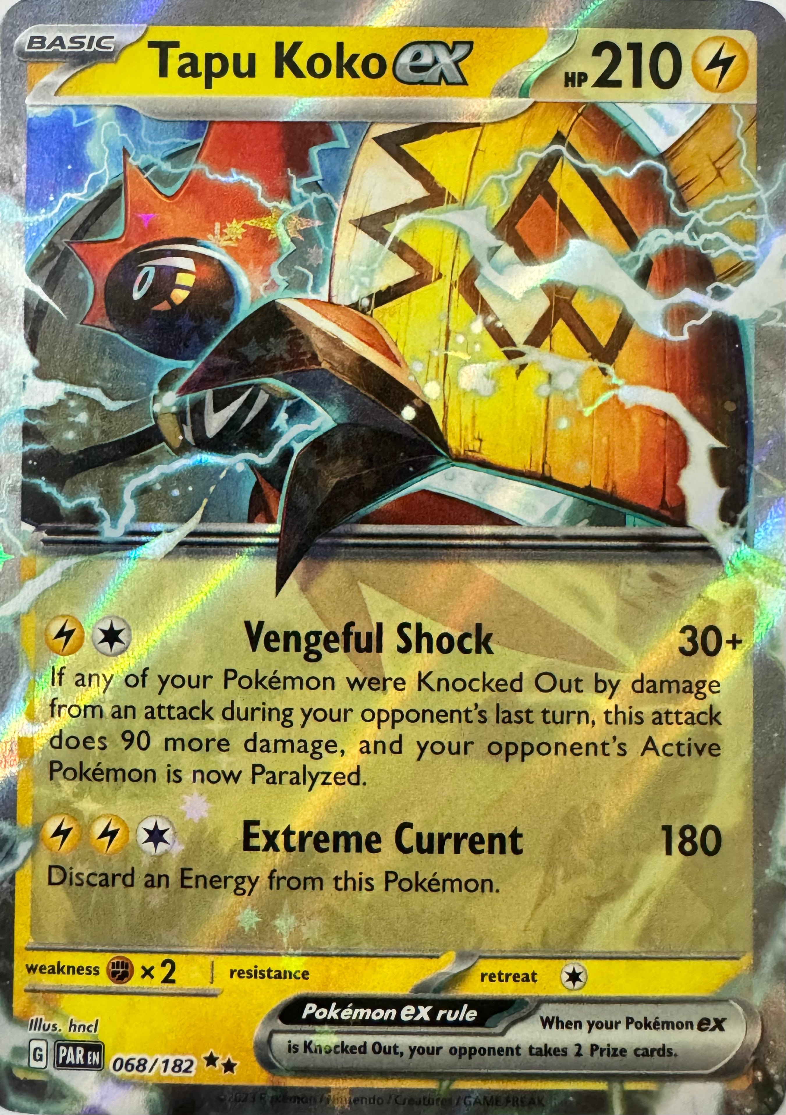 Pokemon Tcg Tapu Koko Ex 068/182