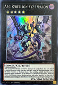 Yugioh! Arc Rebellion Xyz Dragon Mp21-en191 1st Edition Super Rara