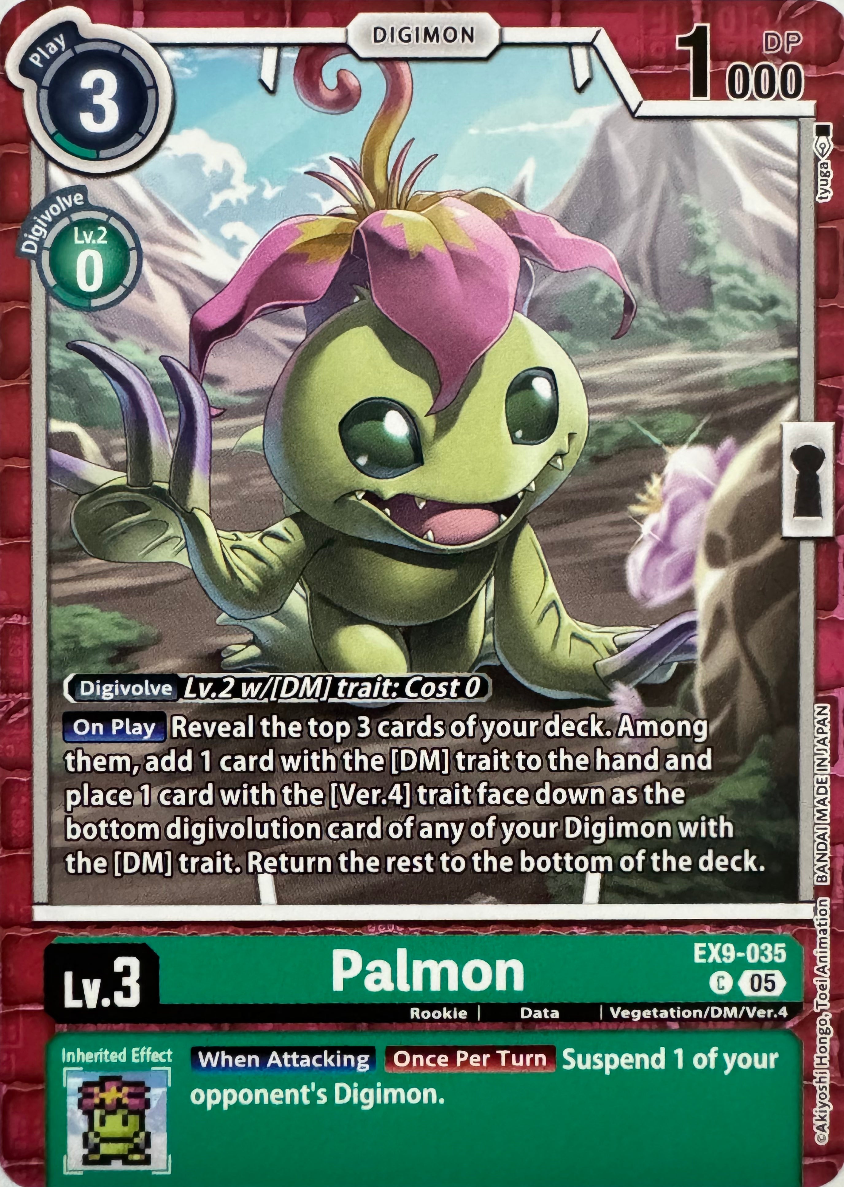 Digimon Tcg Palmon Ex9-035