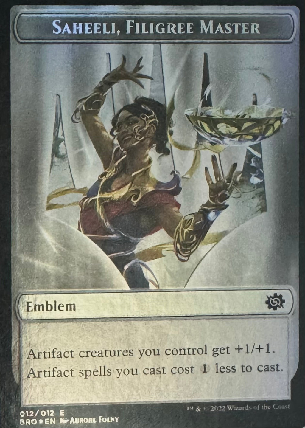 Magic Powerstone 007/012 - Saheeli, Filigree Master