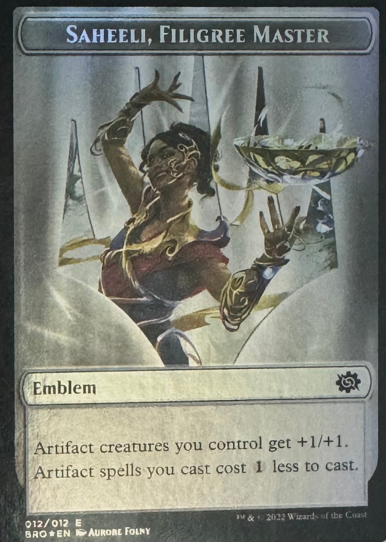 Magic Powerstone 007/012 - Saheeli, Filigree Master
