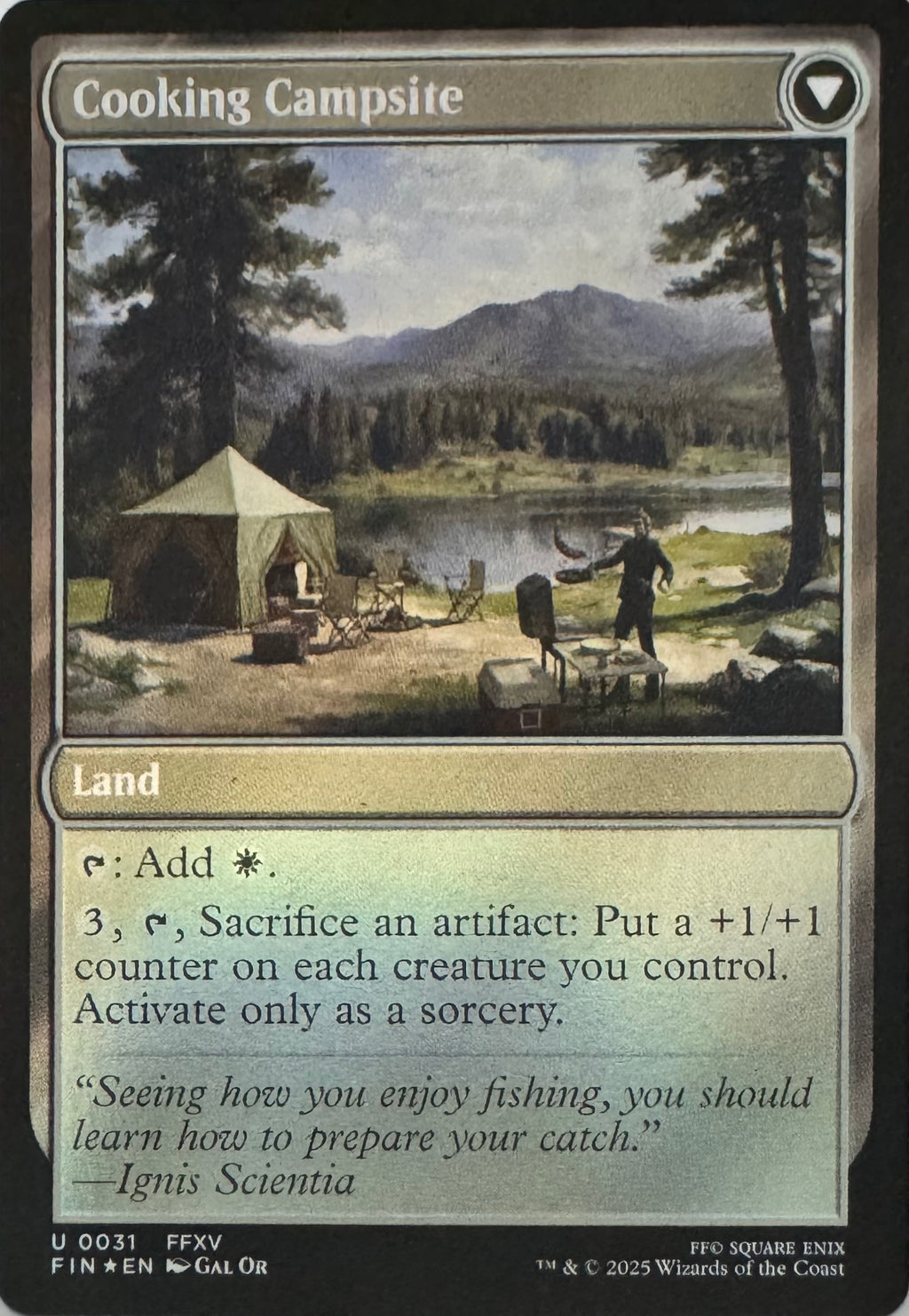 Magic Sidequest: Catch A Fish // Cooking Campsite 0031 Foil