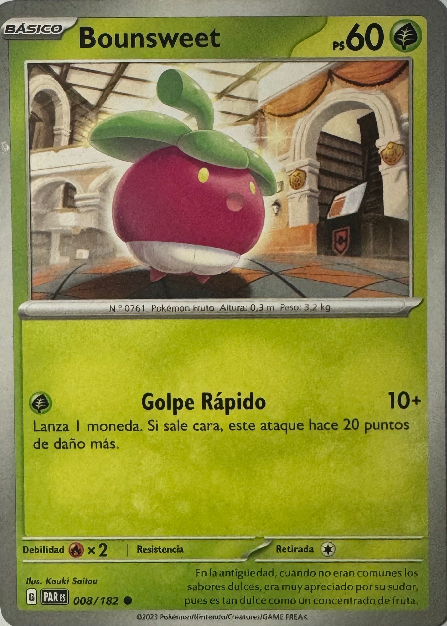 Pokemon Tcg Bounsweet 008/182 Español
