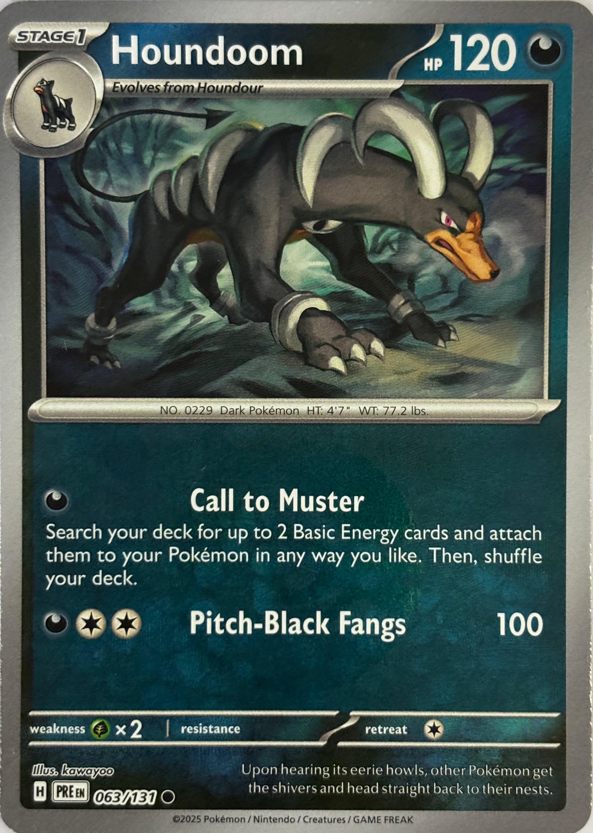 Pokemon Tcg Houndoom 063/131 Pokeball