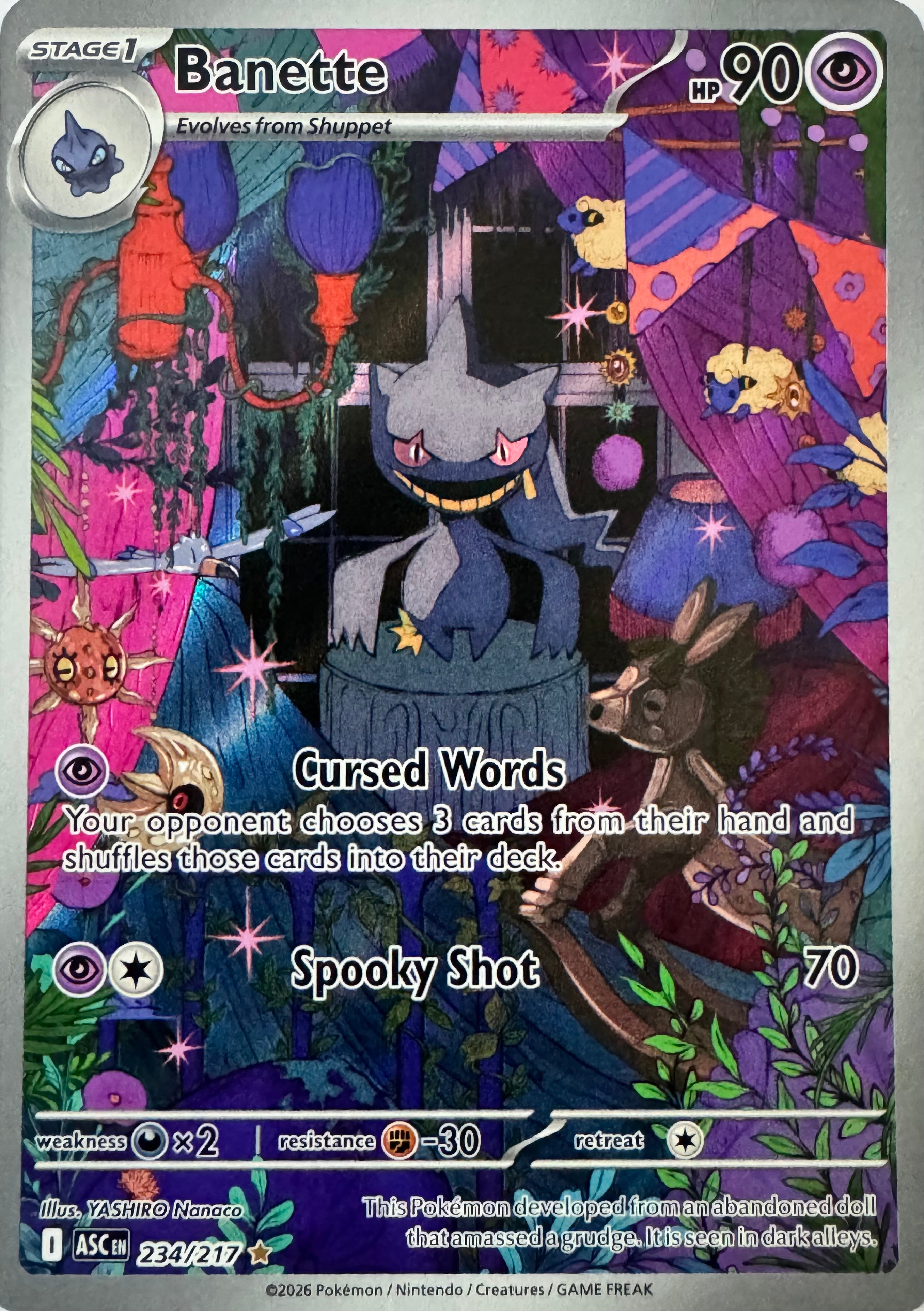 Pokemon Tcg Banette 234/217