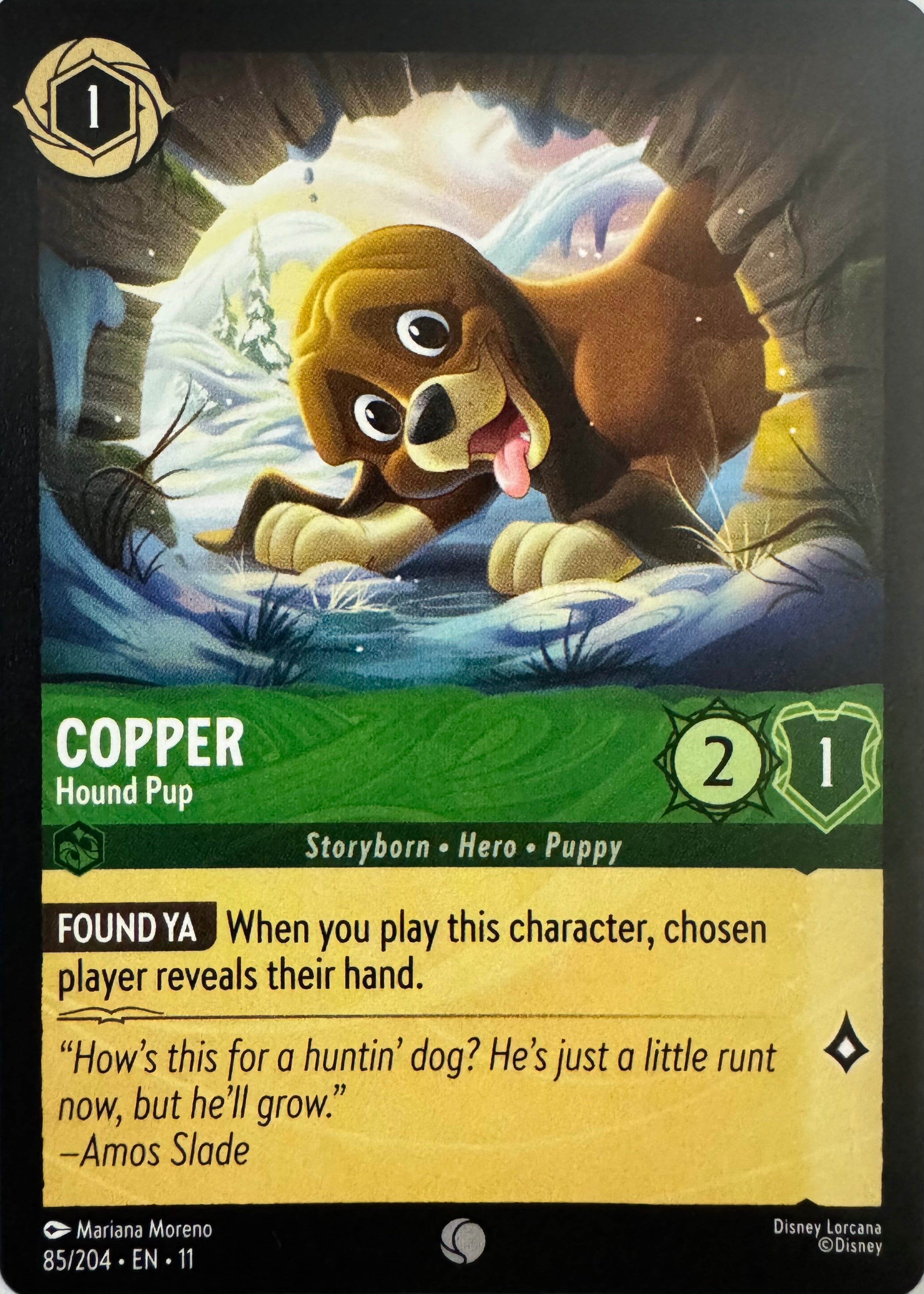 Disney Lorcana Copper 85/204