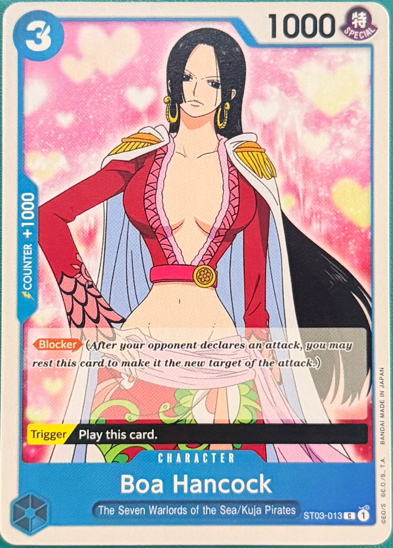 One Piece Tcg Boa Hancock ST03-013