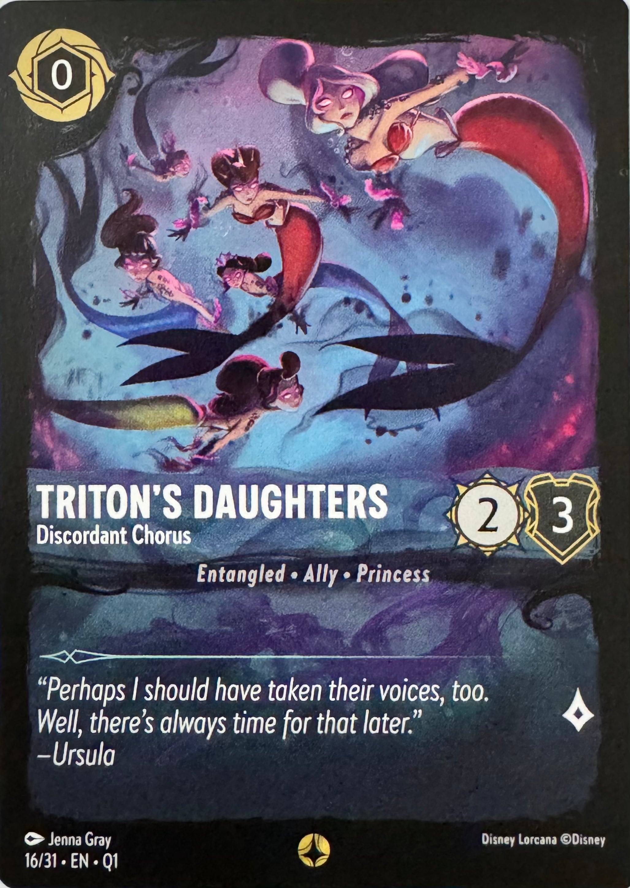 Disney Lorcana Triton’s Daughters 16/31