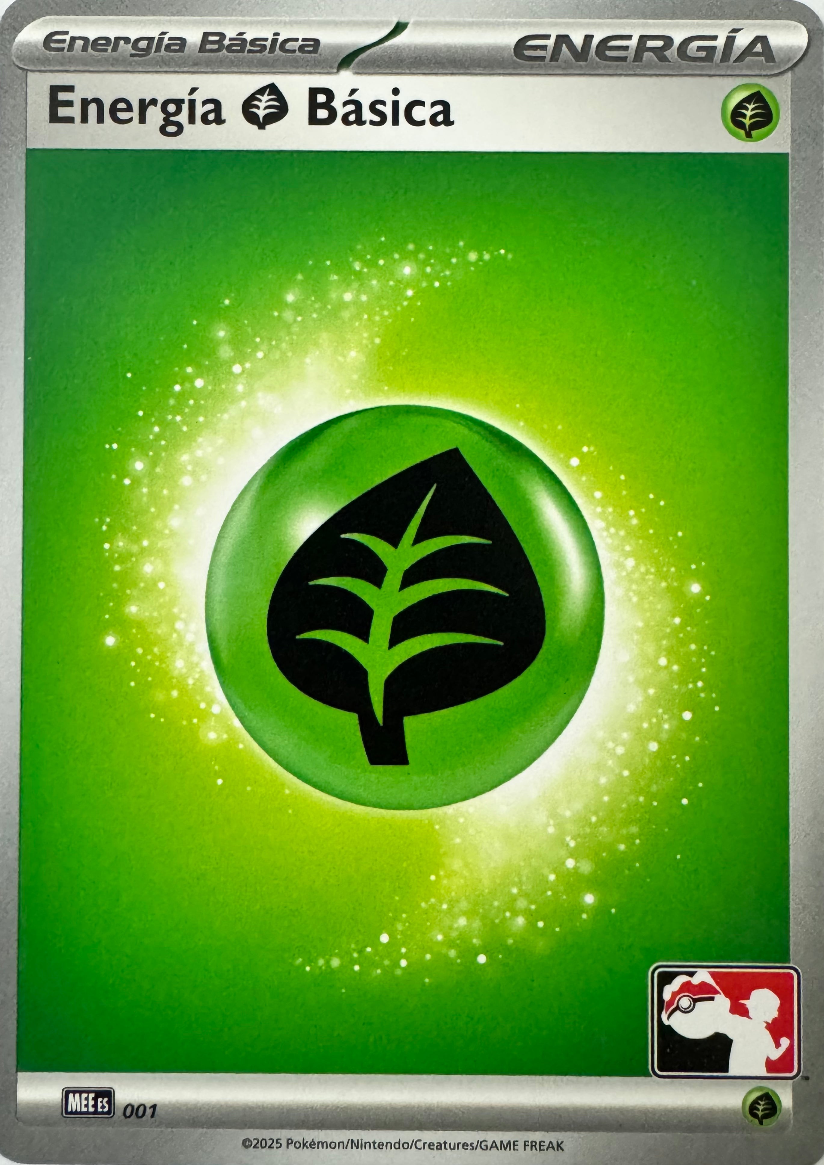 Pokemon Tcg Energia Basica De Planta 001 (Liga) (MEE)