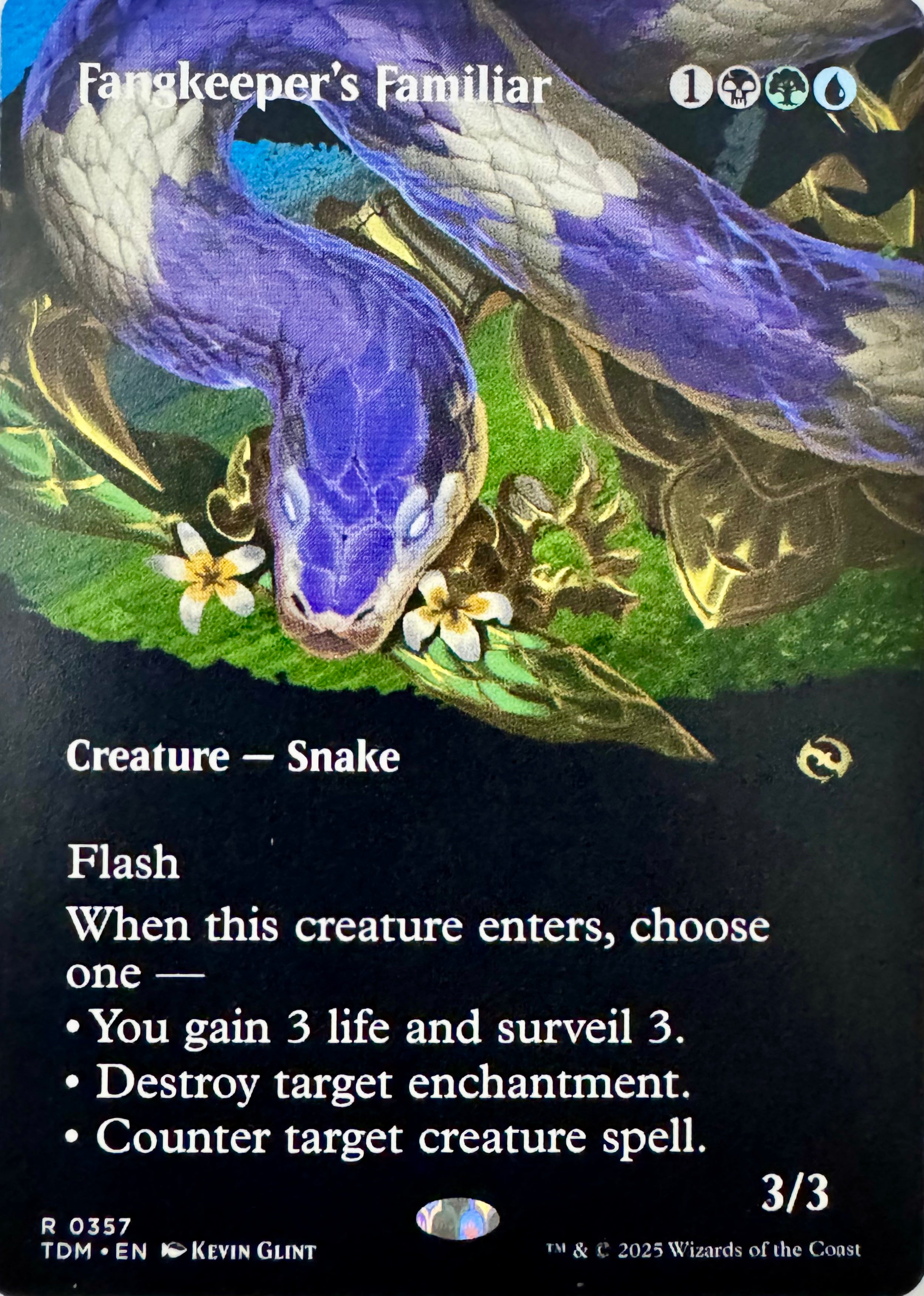 Magic Fangkeeper's Familiar 0357 (Borderless)