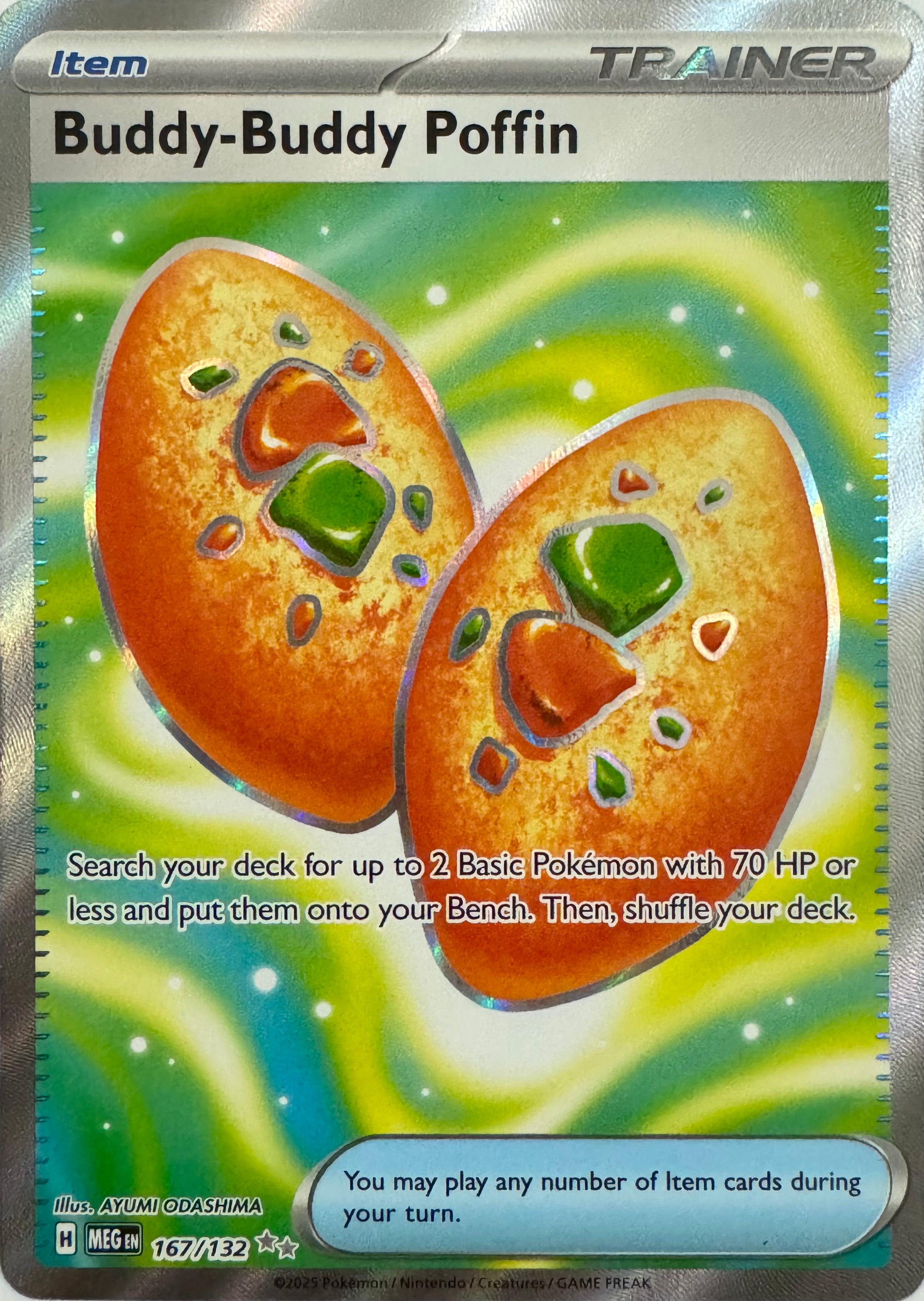 Pokemon Tcg Buddy-Buddy Poffin 167/132