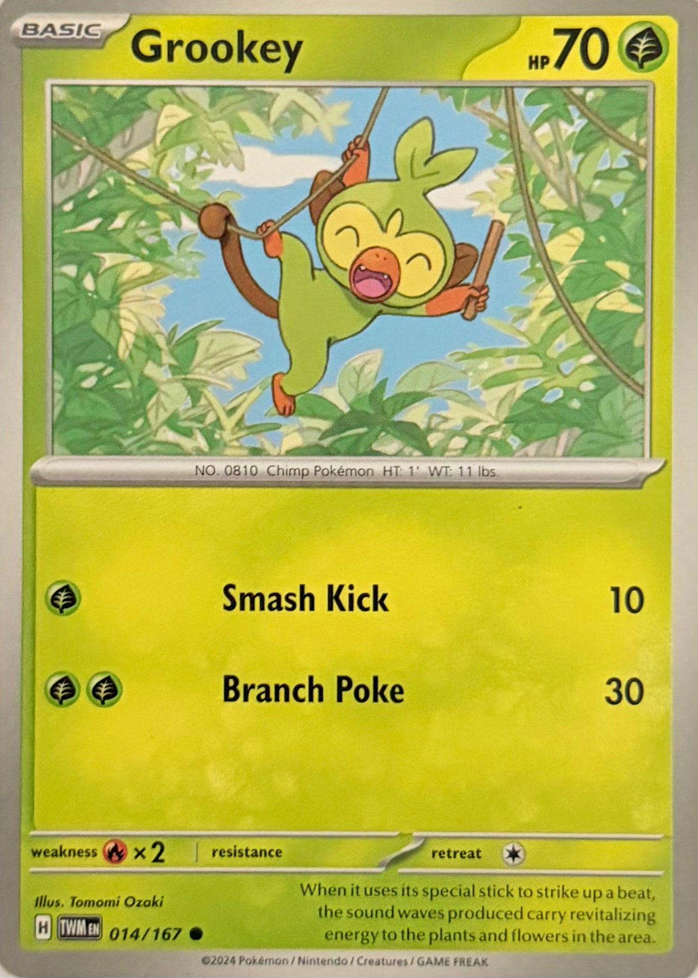 Pokemon Tcg Grookey 014/167