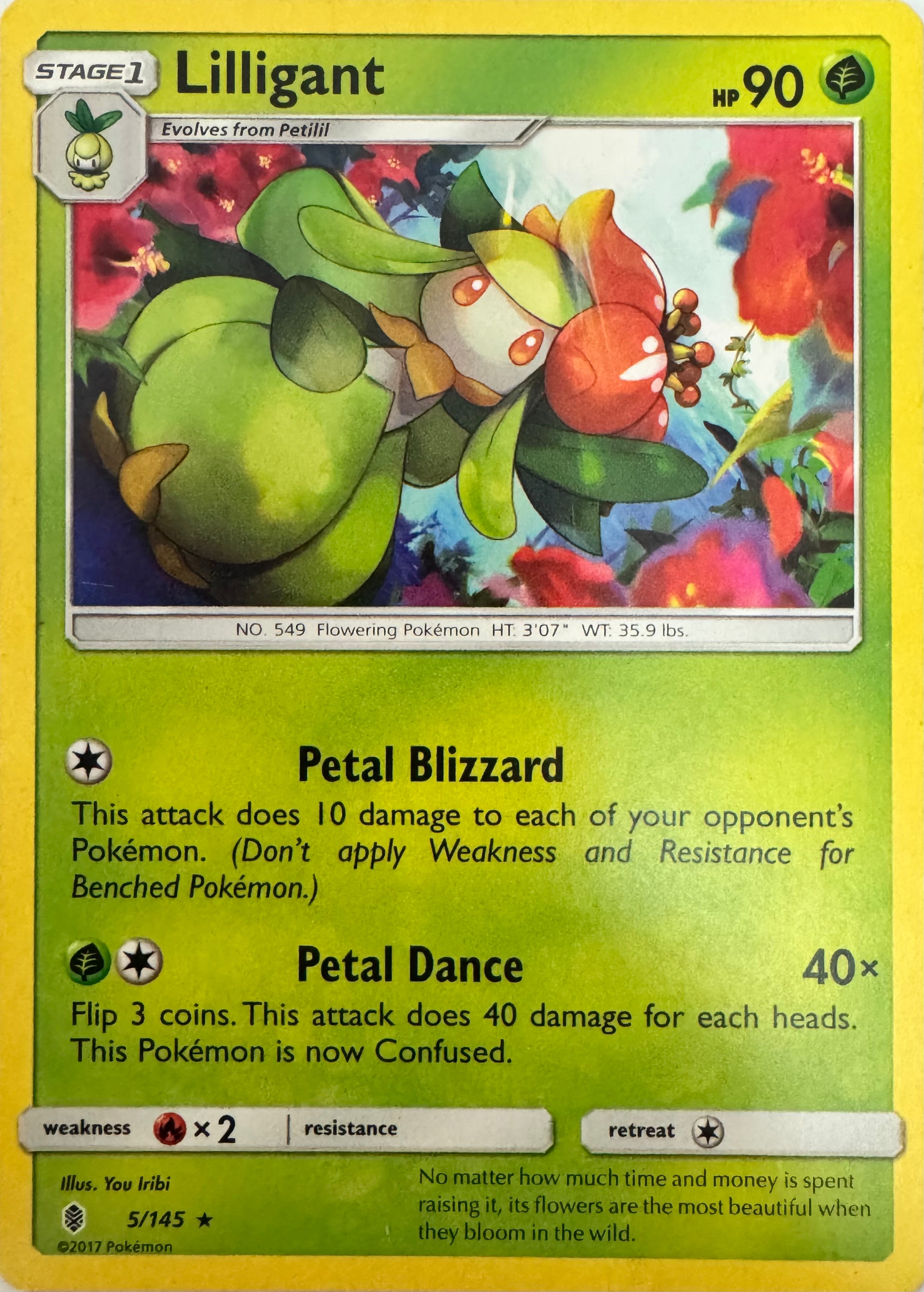 Pokemon Tcg Lilligant 5/145