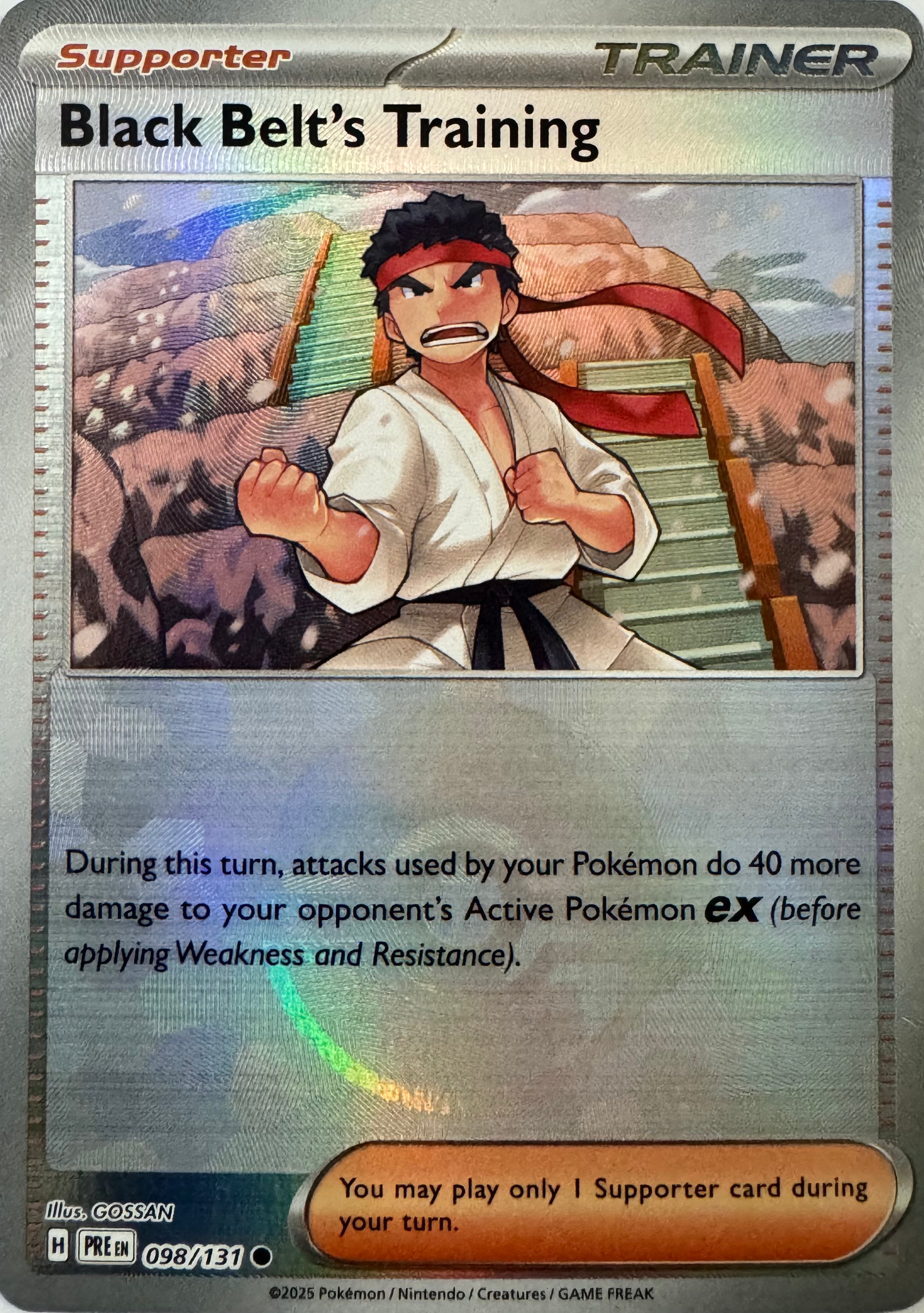 Pokemon Tcg Black Belt's Training 098/131 (Poke Ball)