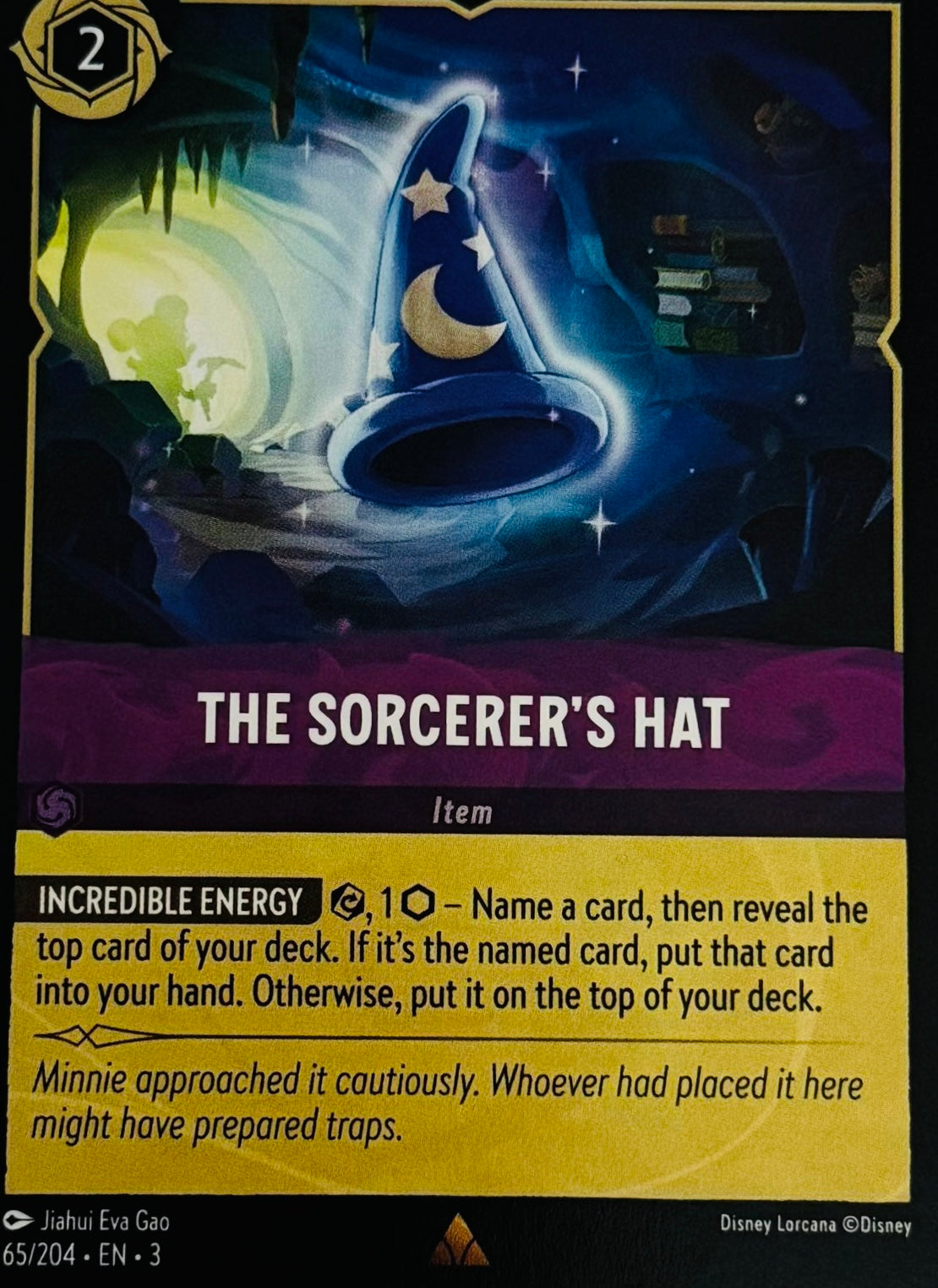 Disney Lorcana The Sorcerer’s Hat 65/204
