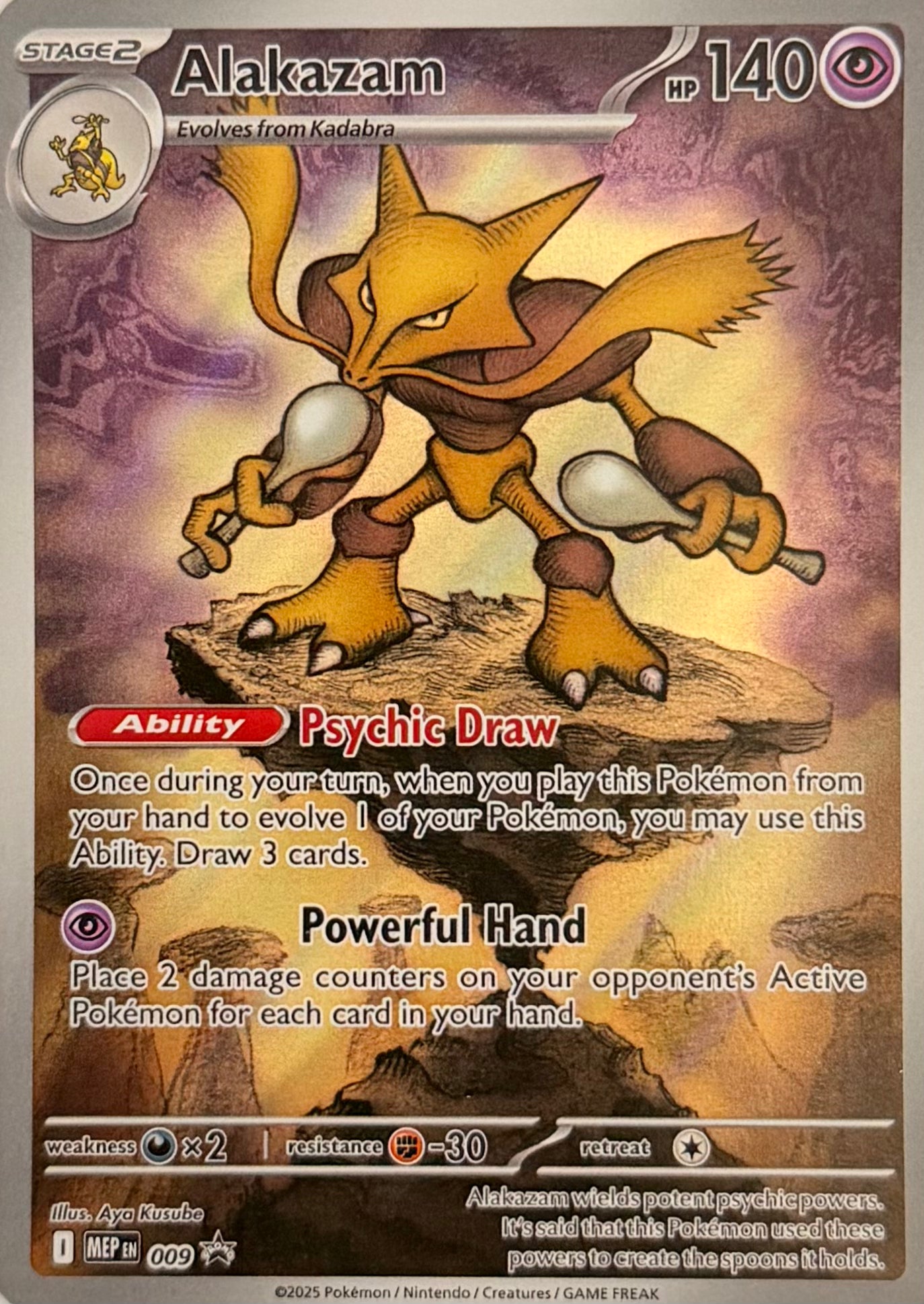 Pokemon Tcg Alakazam 009