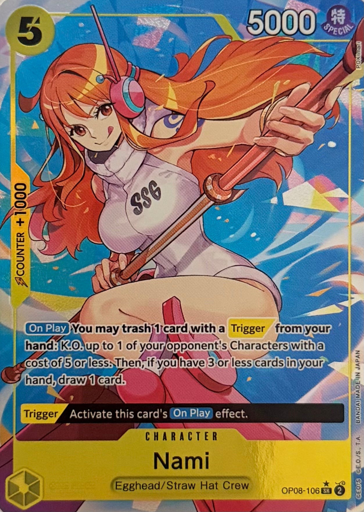 One Piece Tcg Nami OP08-106