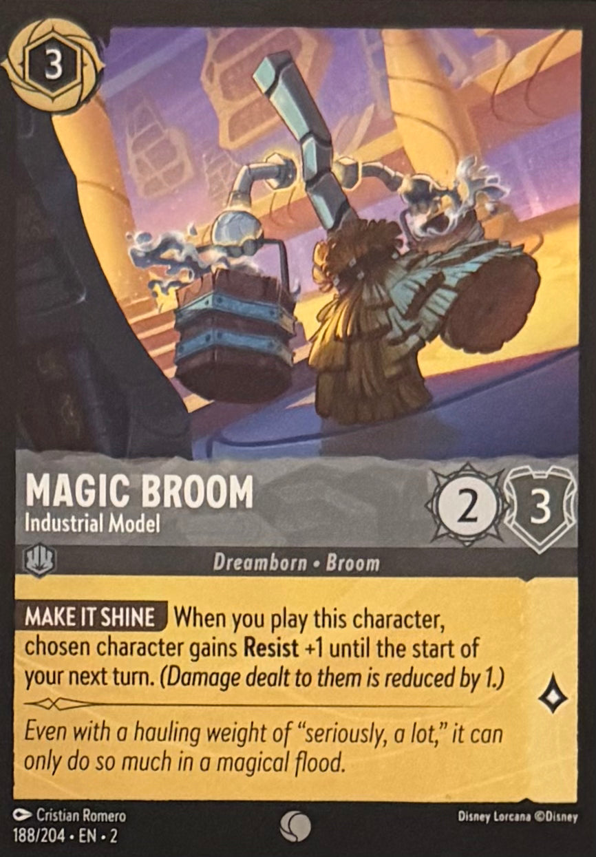 Disney Lorcana Magic Broom 188/204