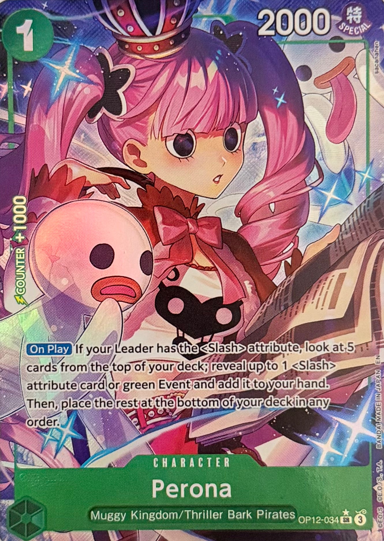 One Piece Tcg Perona OP12-034