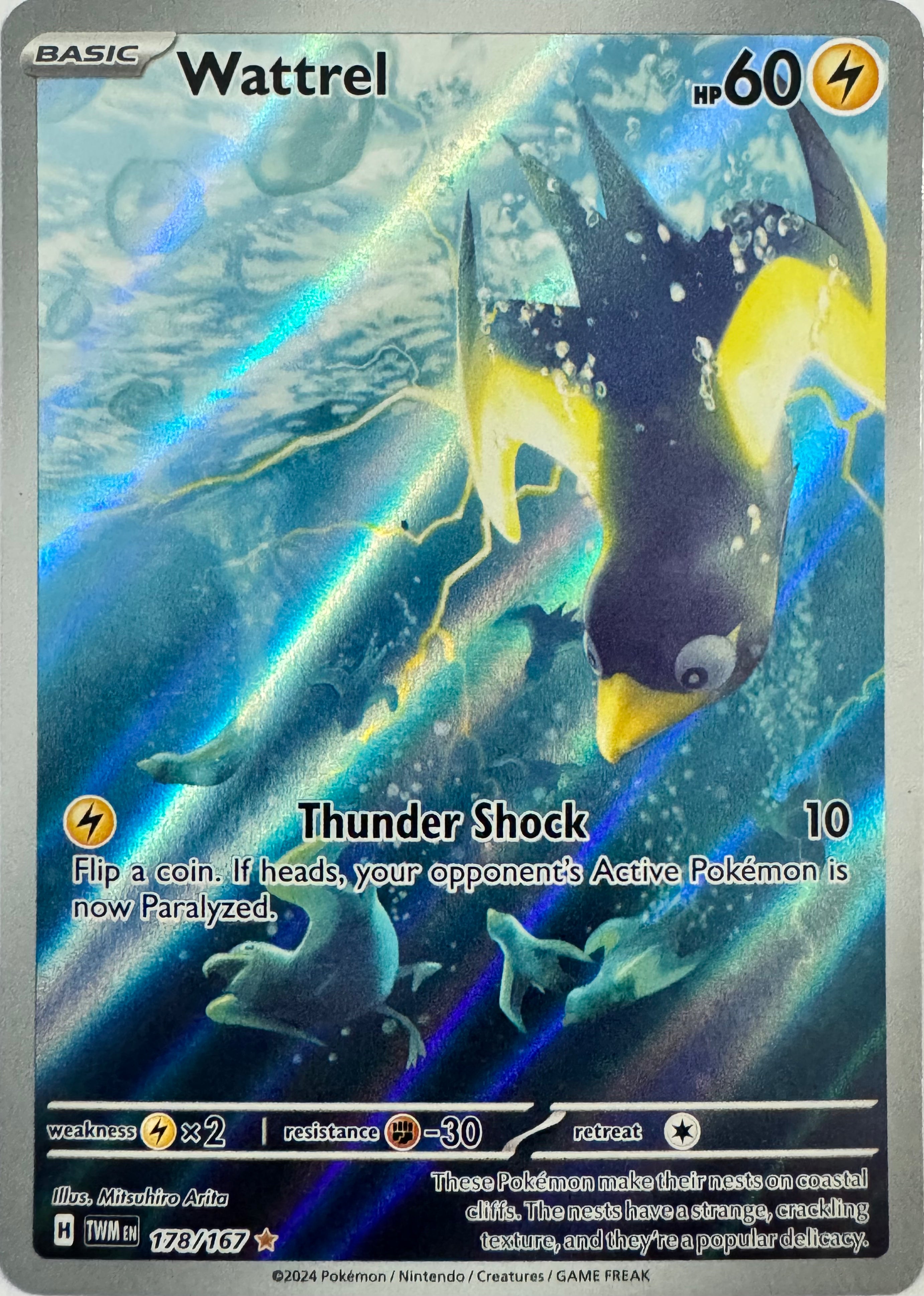 Pokemon Tcg Wattrel 178/167