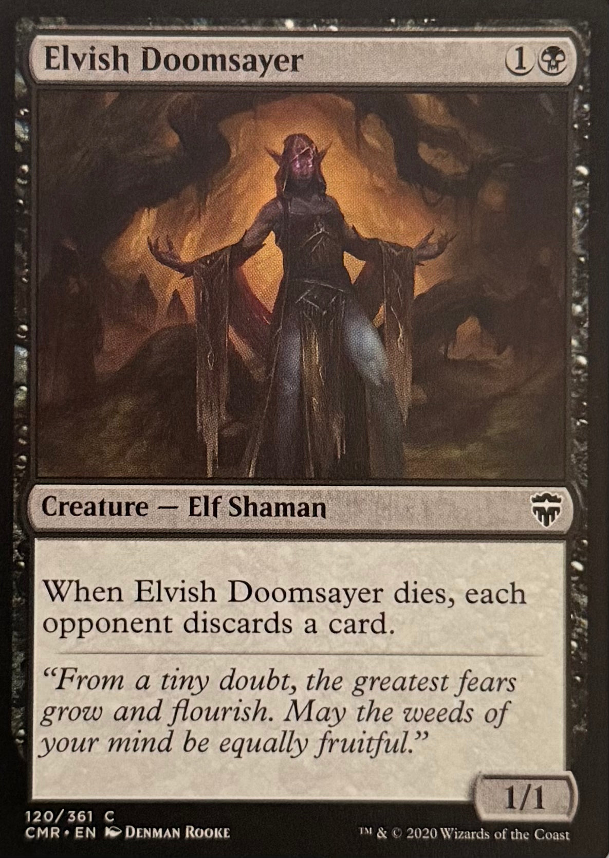 Magic Elvish Doomsayer 120/361