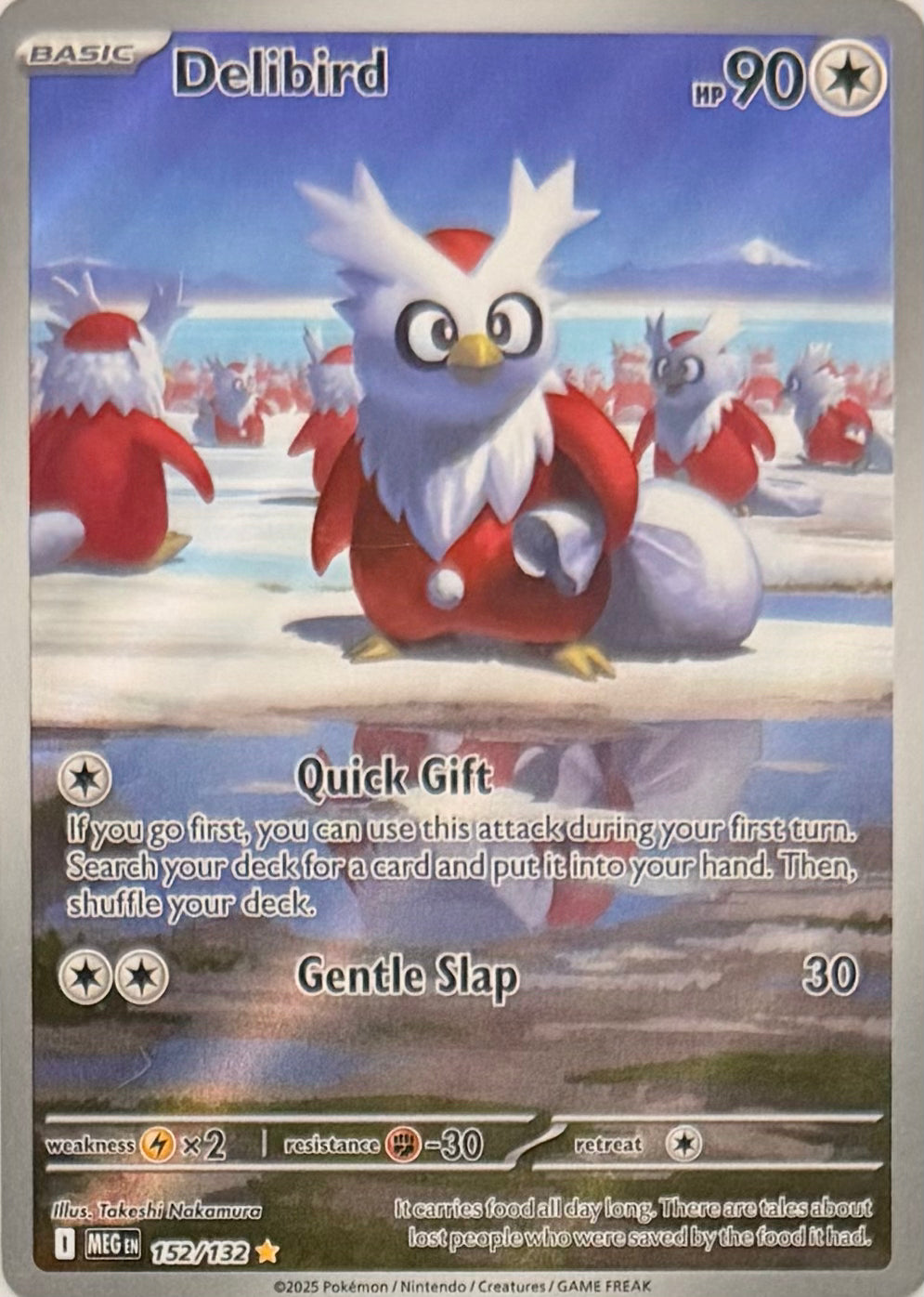 Pokemon Tcg Delibird 152/132