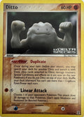 Pokemon Tcg Ditto (Geodude) 62/113 Holo (Ex Delta Species)