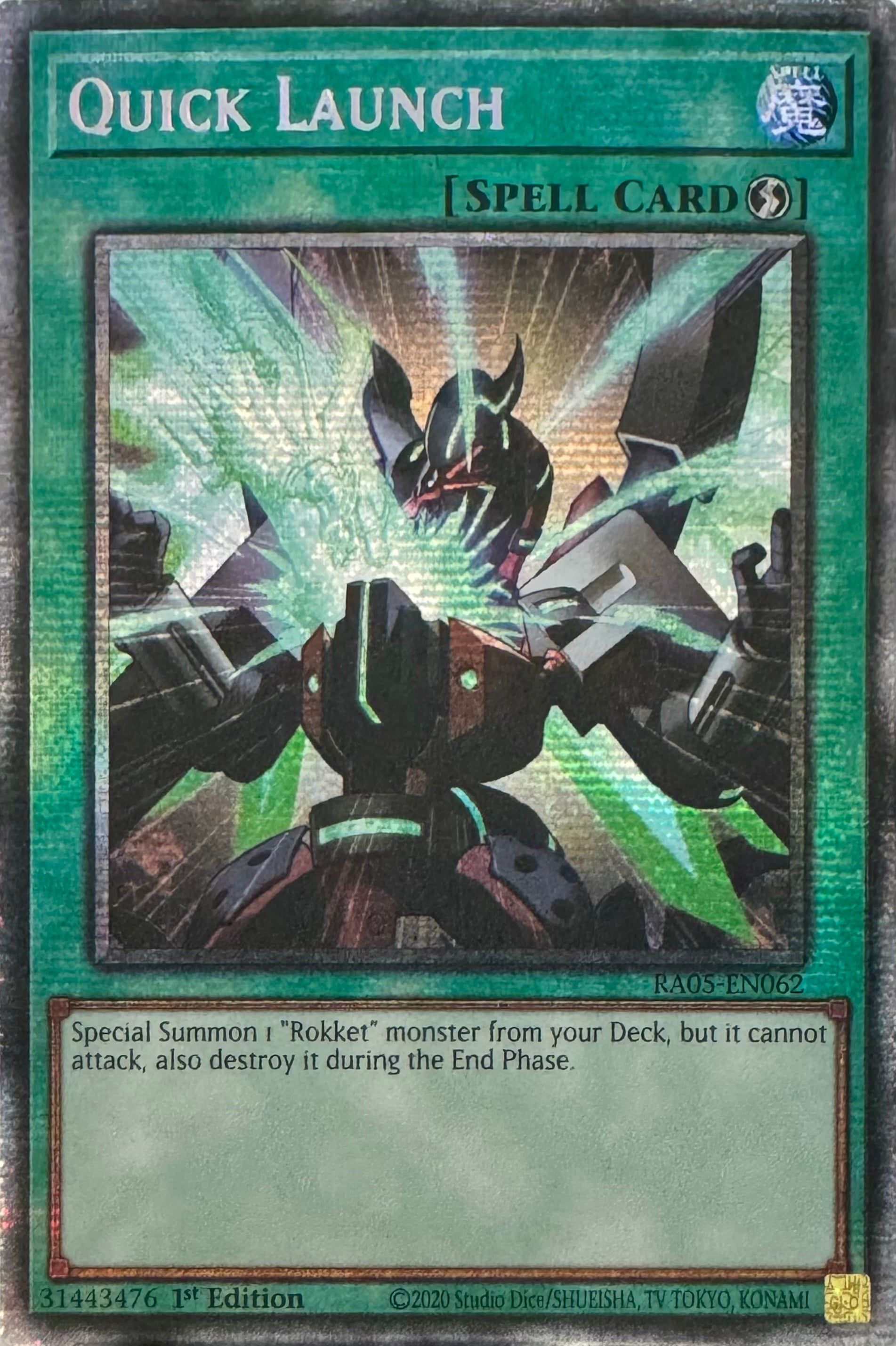 Yugioh! Quick Launch Ra05-en062 1st Edition Starlight