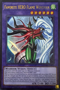 Yugioh! Favorite Hero Flame Wingman Mamo-en005 1st Edition Ultra Rare