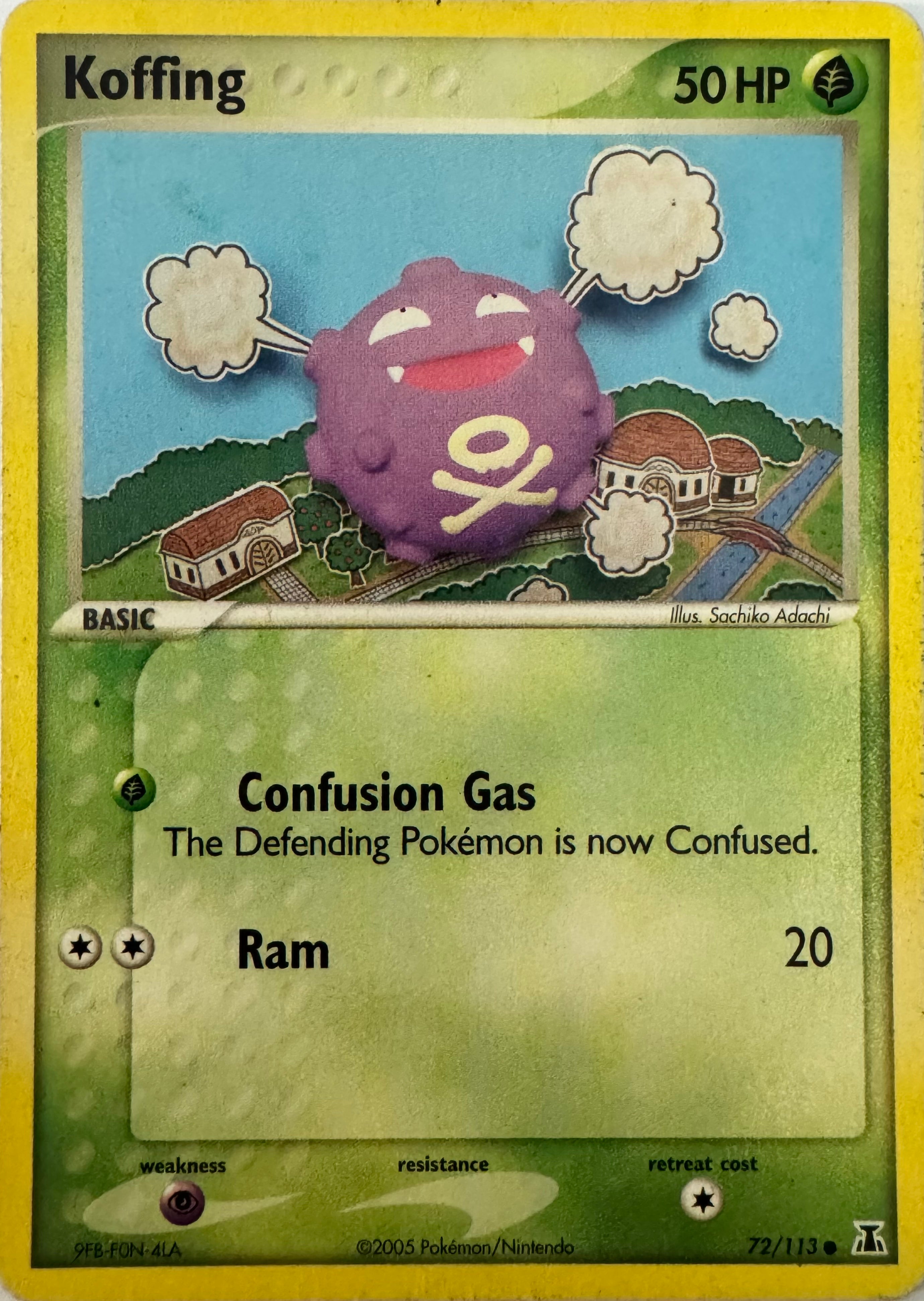 Pokemon Tcg Koffing 72/113