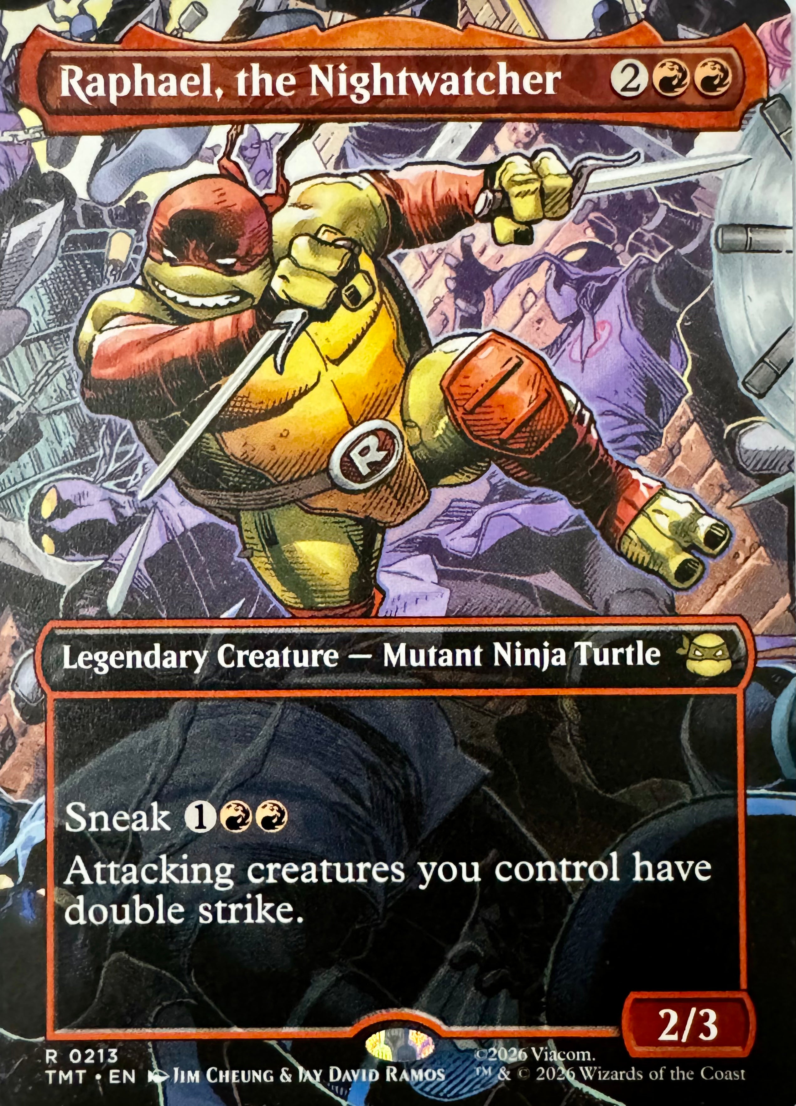 Magic Raphael, The Nightwatcher 0213 (Borderless)