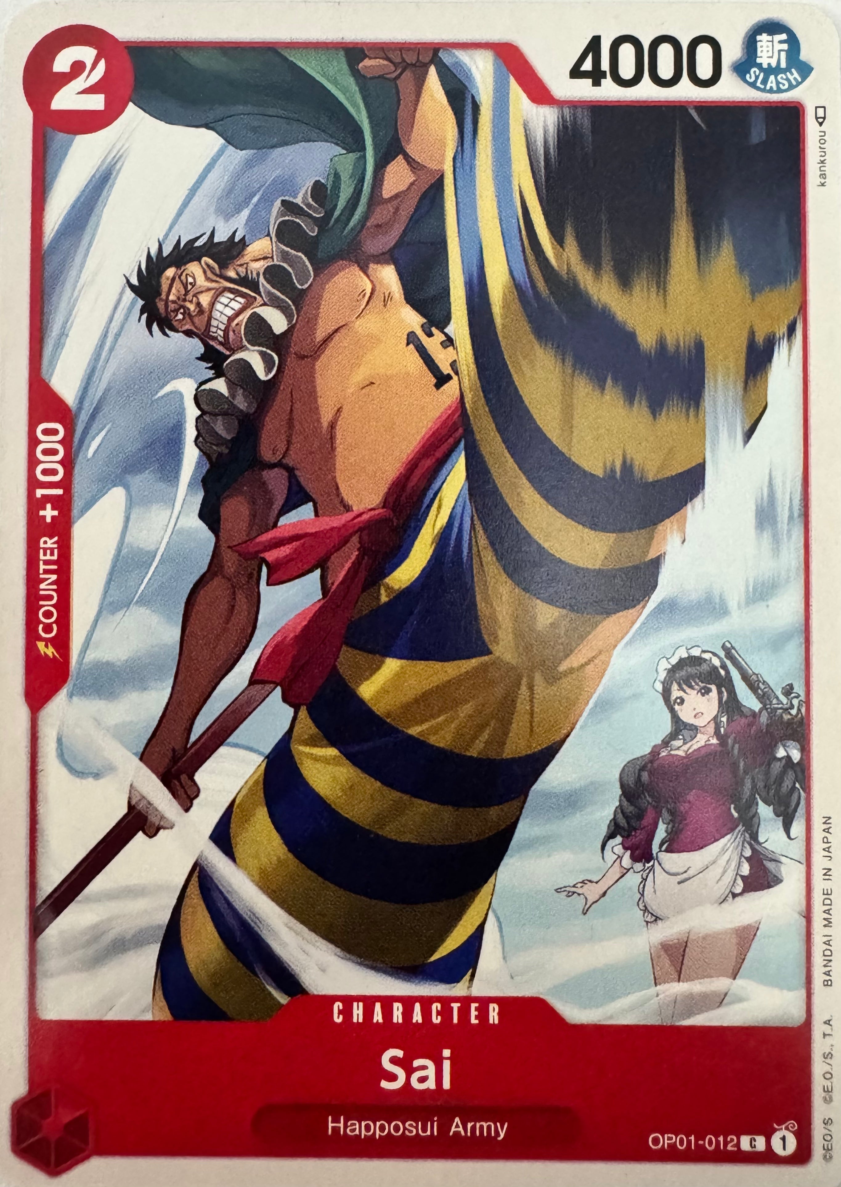 One Piece Tcg Sai Op01-012