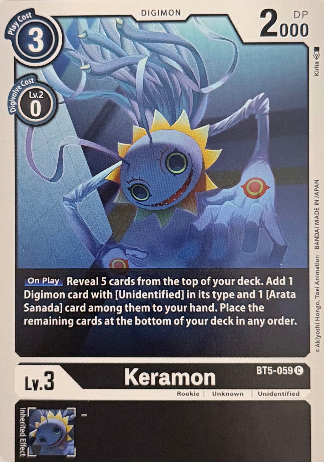 Digimon Tcg Keramon BT5-059